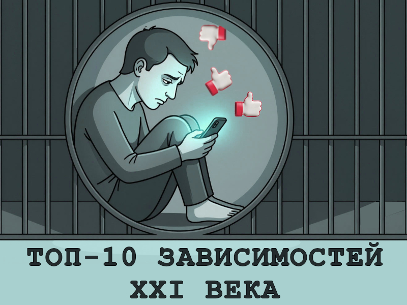 топ-10 зависимостей ХХI века